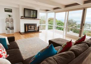 Posezení v ubytování 55 Vista Drive