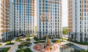 Το κτήριο όπου στεγάζεται  το διαμέρισμα