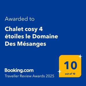 Billede fra billedgalleriet på Chalet cosy 4 étoiles le Domaine Des Mésanges i Plainfaing