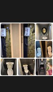 ห้องน้ำของ 858hostel bkk in khaosan road
