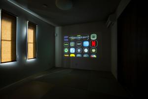 TV a/nebo společenská místnost v ubytování Seaside Villa N Plus