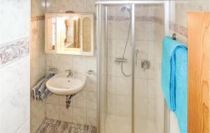 Łazienka w obiekcie Ferienwohnung In Aschau