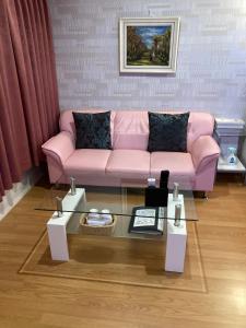 Posezení v ubytování Town Hotel 41