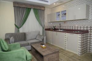 Kuchyň nebo kuchyňský kout v ubytování فندق سويت لافندر Lavender Suite Hotel