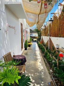 Zahrada ubytování Quán Nhỏ Trên Đồi Homestay