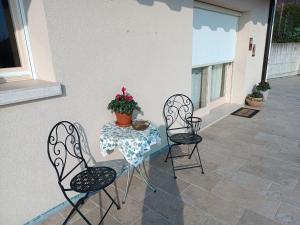 Ein Balkon oder eine Terrasse in der Unterkunft Locazione turista Cocodè