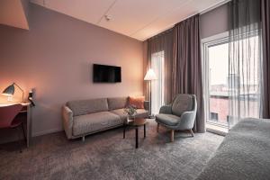 Hotel Odeon的休息区