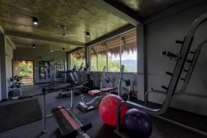 Fitness centrum a/nebo fitness zařízení v ubytování 98 Acres Resort & Spa