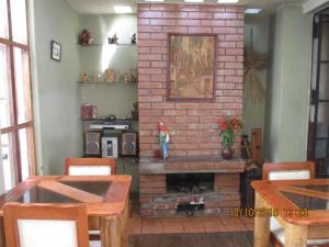 Posada Junco y Capuli tesisinde mutfak veya mini mutfak
