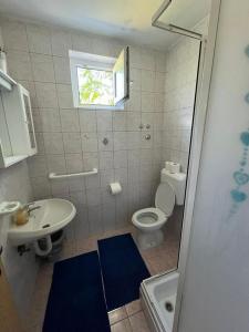 Kúpeľňa v ubytovaní Apartmani Eva + 7 fotografií