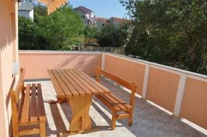 Balkón alebo terasa v ubytovaní Apartmani Eva