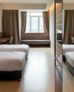 Letto o letti in una camera di Luxury Genting Studio Suite with Swimming Pool and Netflix