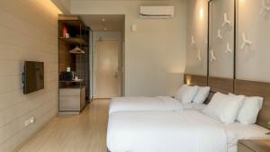 Letto o letti in una camera di Luxury Genting Studio Suite with Swimming Pool and Netflix