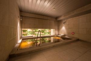 Bazén v ubytování Super Hotel Premier Osaka Honmachi Ekimae Natural Hot Springs nebo v jeho okolí