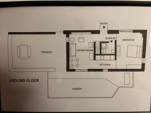 Planimetria di Stable Cottage by Roslin Glen
