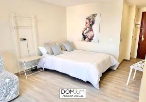 Postel nebo postele na pokoji v ubytování DOMuum Holidays - ANCORA Studio II