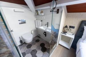 Kúpeľňa v ubytovaní Hotel O Semaforo + 37 fotografií