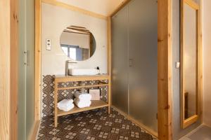Koupelna v ubytování Hotel Carlos V