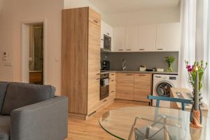 Kuchyňa alebo kuchynka v ubytovaní P23 Apartments