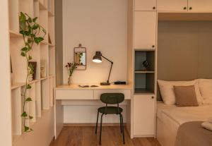 Posteľ alebo postele v izbe v ubytovaní P23 Apartments