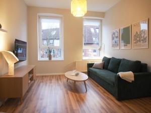 Posezení v ubytování Förde Townhouse