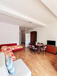TV a/nebo společenská místnost v ubytování Apartmani i sobe Šagarjelo