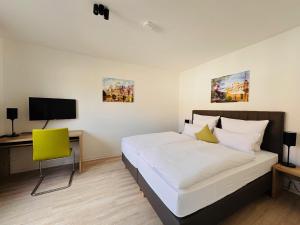 Μια τηλεόραση ή/και κέντρο ψυχαγωγίας στο ADAPT Apartments Hannover