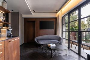 Η κουζίνα ή μικρή κουζίνα στο Ramban Hotel Jerusalem