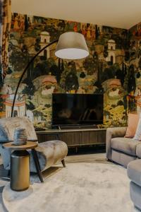 Posezení v ubytování Mercury Tower 5-Star St Julians