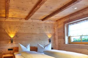 Una cama o camas en una habitación de Michelehäusle