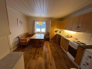 Kuchyň nebo kuchyňský kout v ubytování Apartment