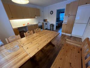 Kuchyň nebo kuchyňský kout v ubytování Apartment