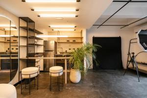 Posezení v ubytování Indie Universe Creative Hotel