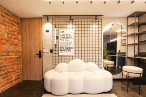 Posezení v ubytování Indie Universe Creative Hotel