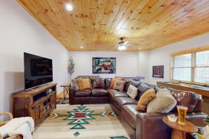 Χώρος καθιστικού στο The Crossings