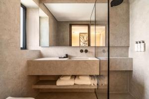 Ένα μπάνιο στο Ramban Hotel Jerusalem