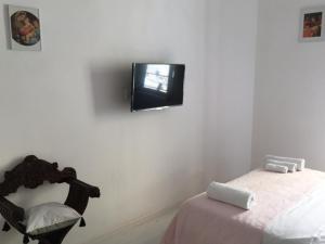 TV a/nebo společenská místnost v ubytování La Tana Dei Leoni Affittacamere