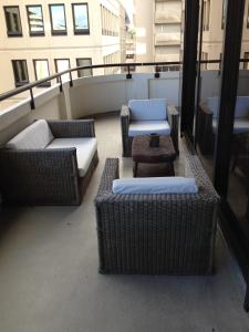 Posezení v ubytování Bordeaux - Appartement avec terrasse