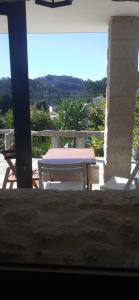 A balcony or terrace at Hostal Casa Martinez