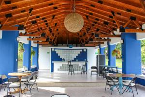 Restaurace v ubytování Hacienda Siete Sentidos