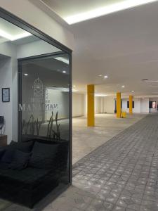 Χώρος καθιστικού στο Hotel Manadia