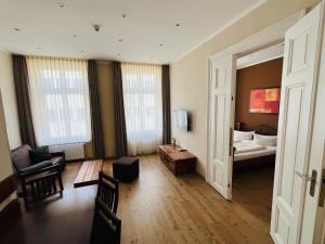 Postel nebo postele na pokoji v ubytování Apartment Central Leipzig - Zoo