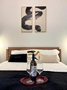 Letto o letti in una camera di Renda36