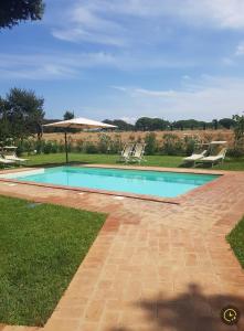 Πισίνα στο ή κοντά στο Tenuta la Valle Relaxing Oasis with pool in Tuascany