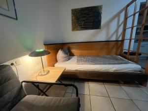 Postel nebo postele na pokoji v ubytování Apartmenthaus Home24