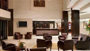 TV a/nebo společenská místnost v ubytování Woodcliff Hotel and Spa