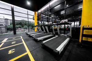 Fitness centrum a/nebo fitness zařízení v ubytování River View 8