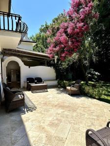 Κήπος έξω από το Villa Lavinia
