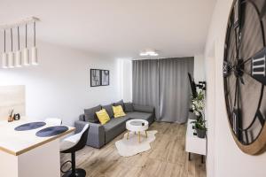 Posezení v ubytování Figlo Apartment