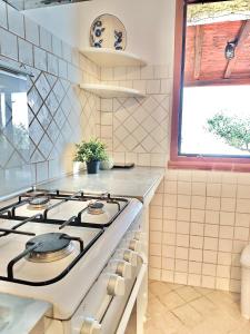 Dapur atau dapur kecil di VILLA PERDEPERA Jennas